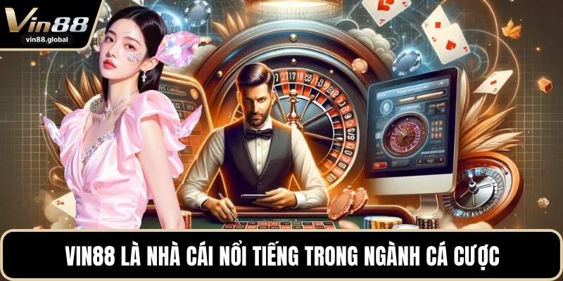 VIN88 là nhà cái nổi tiếng trong ngành cá cược